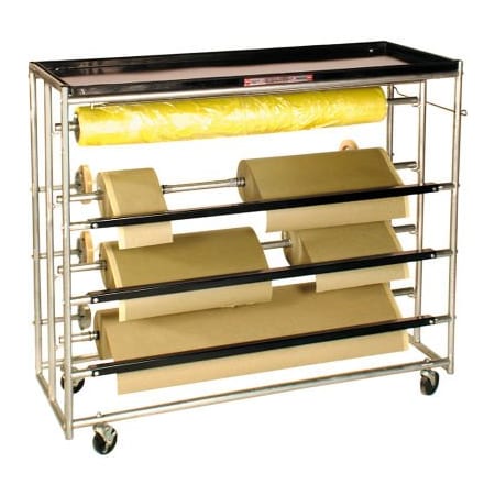 S And H Industries Keysco Mobile Prep Station, Steel, 48"W x 18"D x 43"H, 300Lbs Capacity 78015